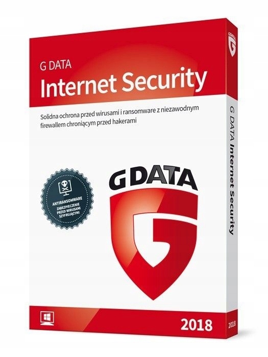 G DATA Internet Security 2018 BOX 1PC 1ROK