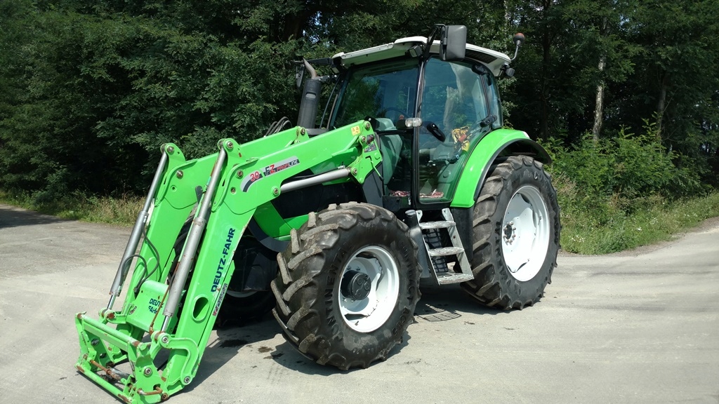Deutz Fahr 112km K420 Tur 3650mth nie John Fendt