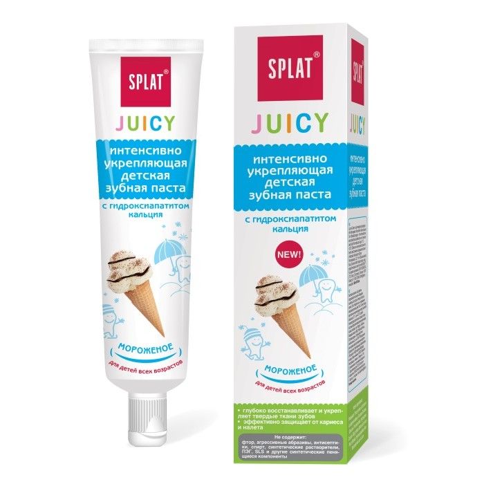 SPLAT JUICY pasta dzieci lody śmietankowe 35ml 82