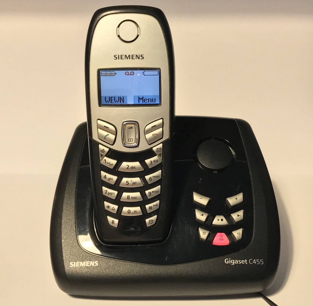 SIEMENS GIGASET C455 Telefon bezprzewodowy OKAZJA