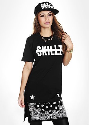 MAJORS t-shirt Skillz bandana XL DAMSKA / MĘSKA