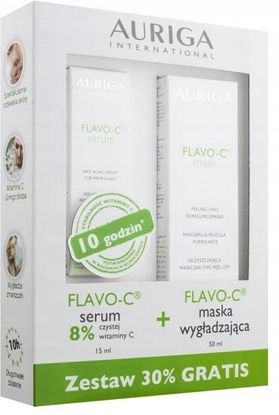 AURIGA Flavo-C Serum 15ml + Flavo-C Maska 50ml