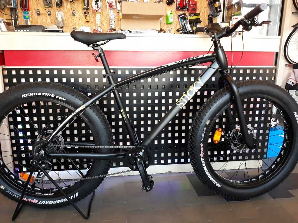 ALU FATBIKE STICKY 26x4.0 HYDRAULIKA M365 FILM !!!