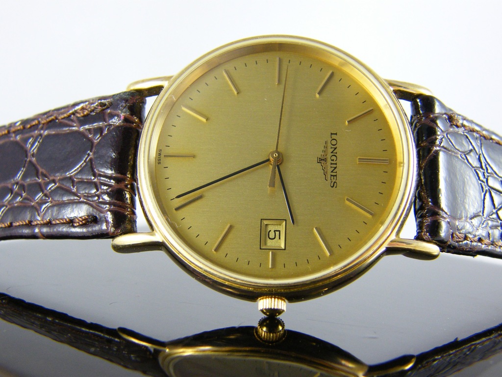 LONGINES L4.636.2 ZŁOCONY JAK NOWY