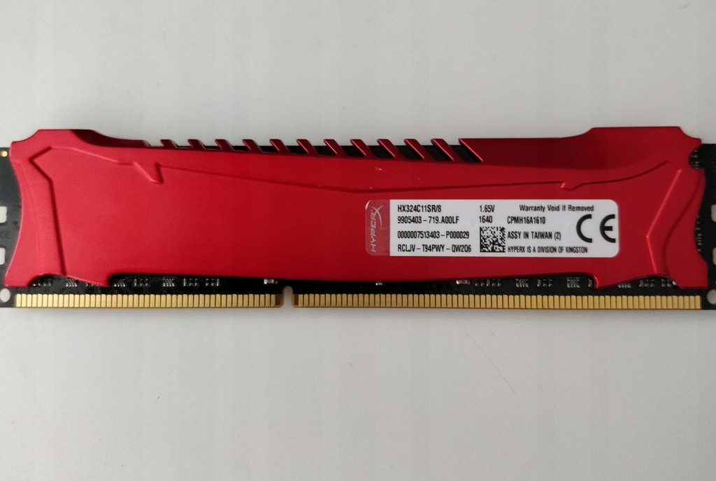 Hyperx Savage 8gb 2400mhz Ddr3 Oficjalne Archiwum Allegro