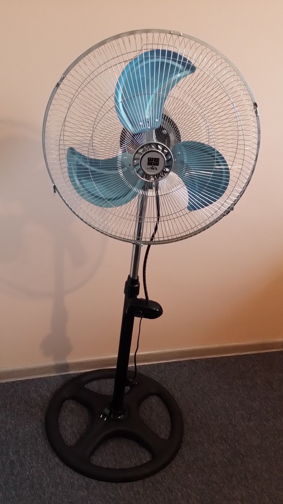 Wentylator, wiatrak 80W DUŻY podłoga,stół,ściana