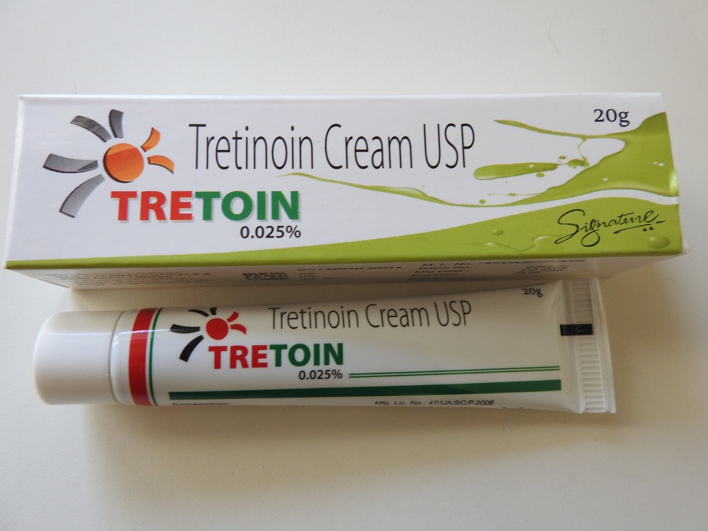 TRETINOIN 0,025% RETIN A, ZMARSZCZKI, TRĄDZIK