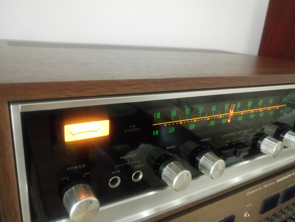 Sansui QR - 1500 kwadrofoniczny amplituner, piękny
