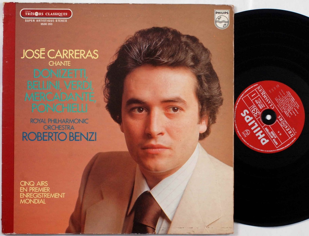 Jose Carreras Sings Donizetti Bellini Verdi 7127185772 Oficjalne Archiwum Allegro