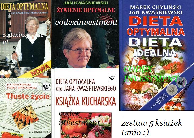 Dieta optymalna idealna książka kucharska żywienie 7138993182