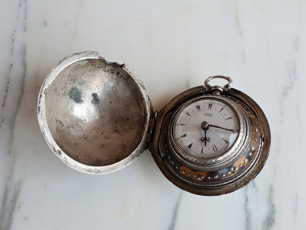 ZEGAREK SZPINDLOWY TUREK E. PRIOR SZYLKRET 3 ETUI