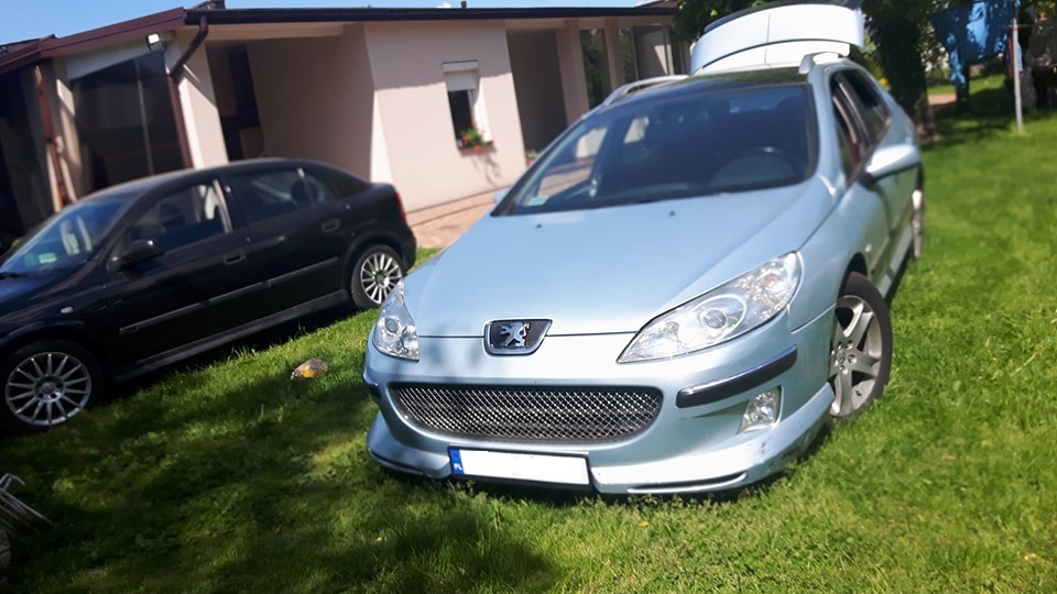 Dokładka, spoiler RC line Irmscher Peugeot 407