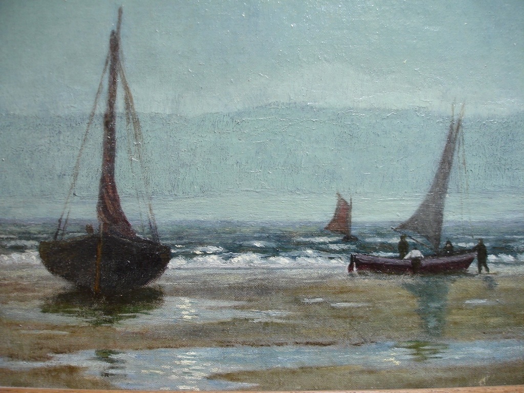 STARY OBRAZ - ERYK ZEDTWITZ - MIĘDZYZDROJE 1934