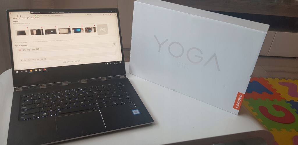Lenovo Yoga 910 Space Gray i7 8GB 256 GB SSD WIN10