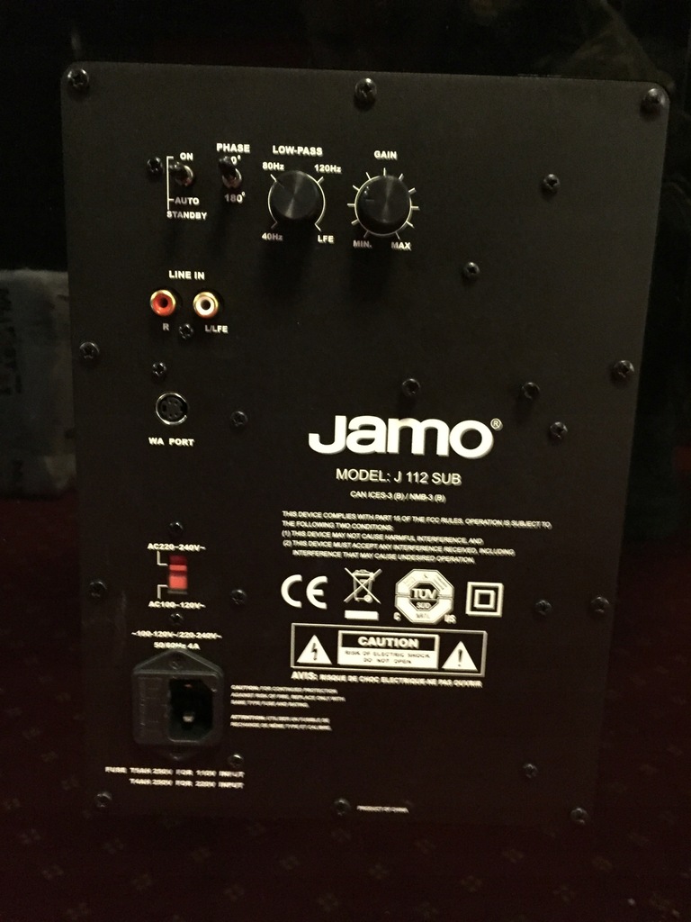 JAMO J112 SUBWOOFER KINO DOMOWE WARSZAWA RATY 0 7684973174