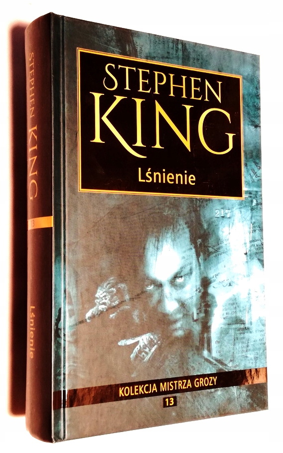 LŚNIENIE Stephen King twarda oprawa BDB -