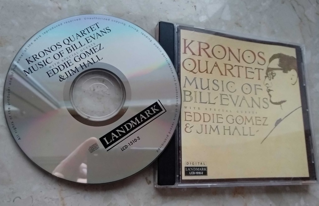 Kronos Quartet CD MUSIC OF BILL EVANS