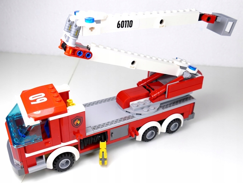 LEGO CITY WÓZ STRAŻACKI Z DRABINĄ z 60110 UŻYWANY