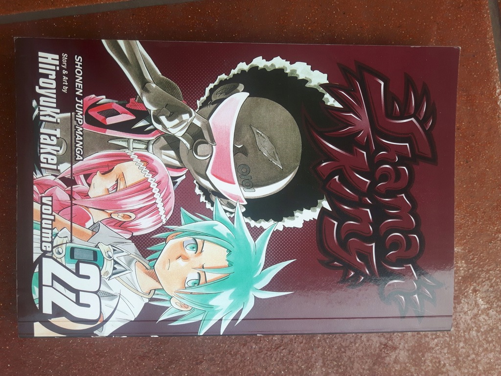 Shaman king Król szamanów manga angielska 22 anime