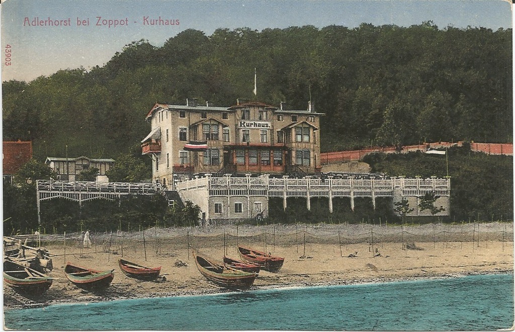 Adlershorst bei Zoppot - Gdynia Orłowo - Kurhaus