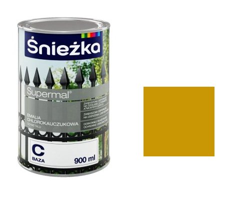 ŚNIEŻKA CHLOROKAUCZUK RAL1005 1L - farba, emalia !
