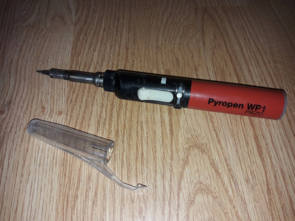 Lutownica gazowa weller Pyropen WP1 PIEZO  POLECAM