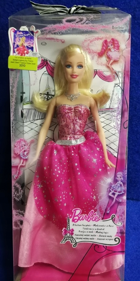 BARBIE PARYŻANKA W ŚWIECIE MODY T2573