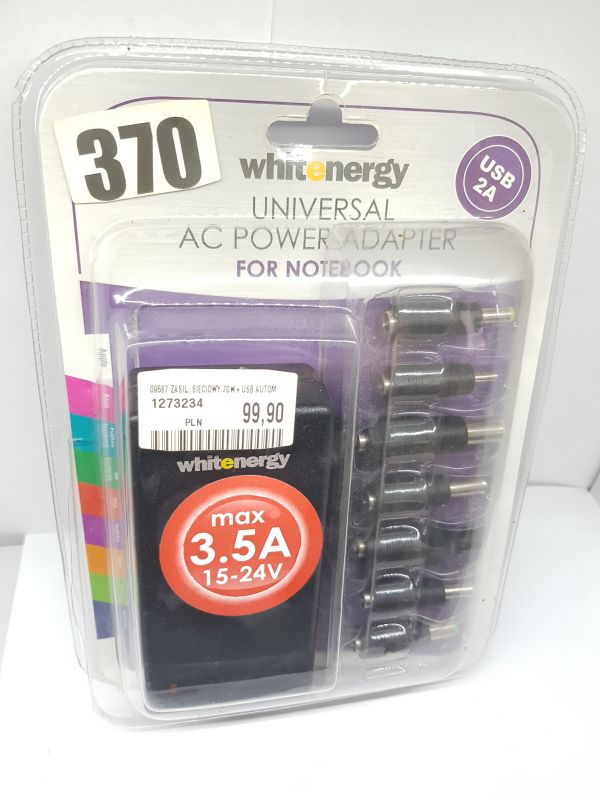 UNIVERSAL ADAPTER ŁADOWARKA UNIWERSALNA LAPTOPY