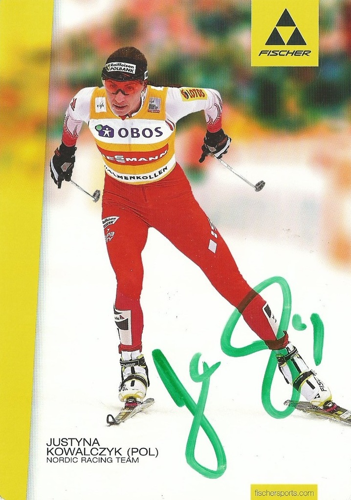 AUTOGRAF JUSTYNA KOWALCZYK ORYGINAŁ