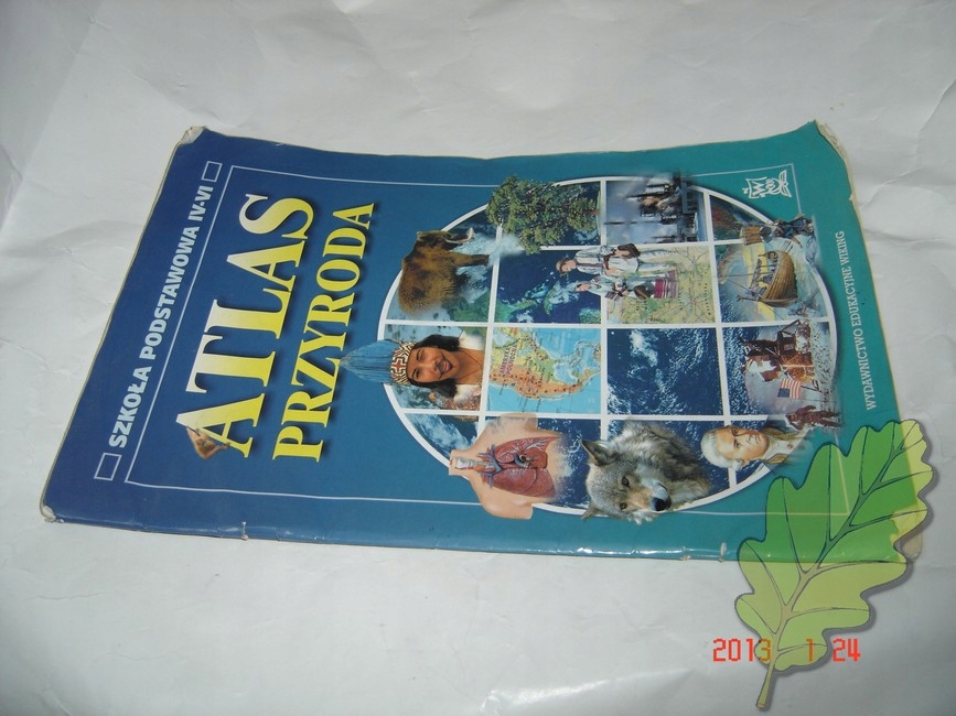 Atlas Do Przyrody Klasa 4 6 ATLAS DO PRZYRODY KL.4-6 PRZYRODA WIKING - 6968600146 - oficjalne