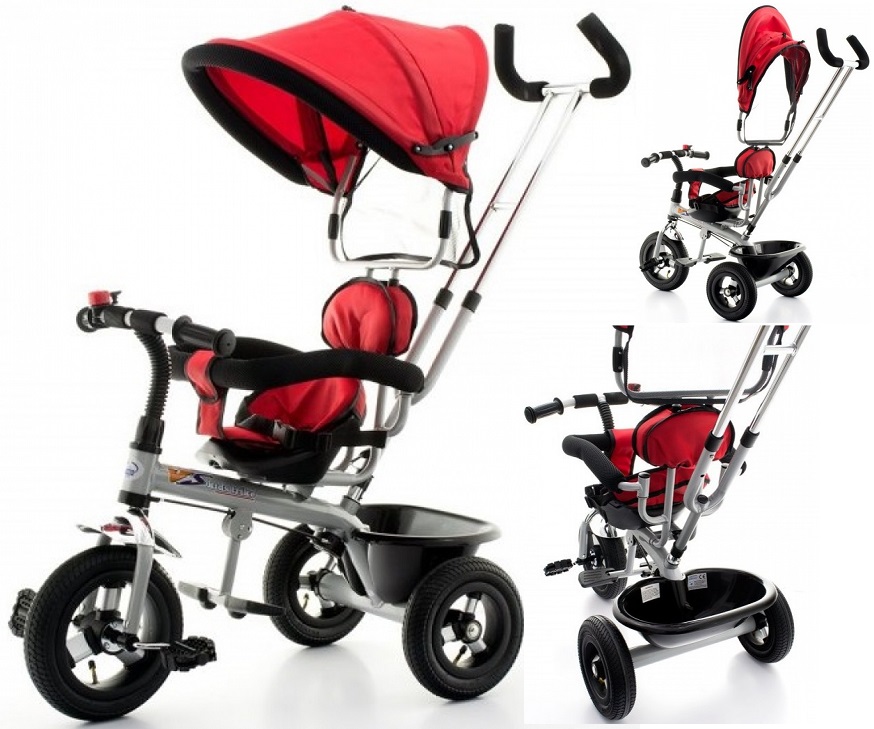 ROWERKI KIDS TRIKE AIR -POMPOWANE KOŁA +WKŁADKA !