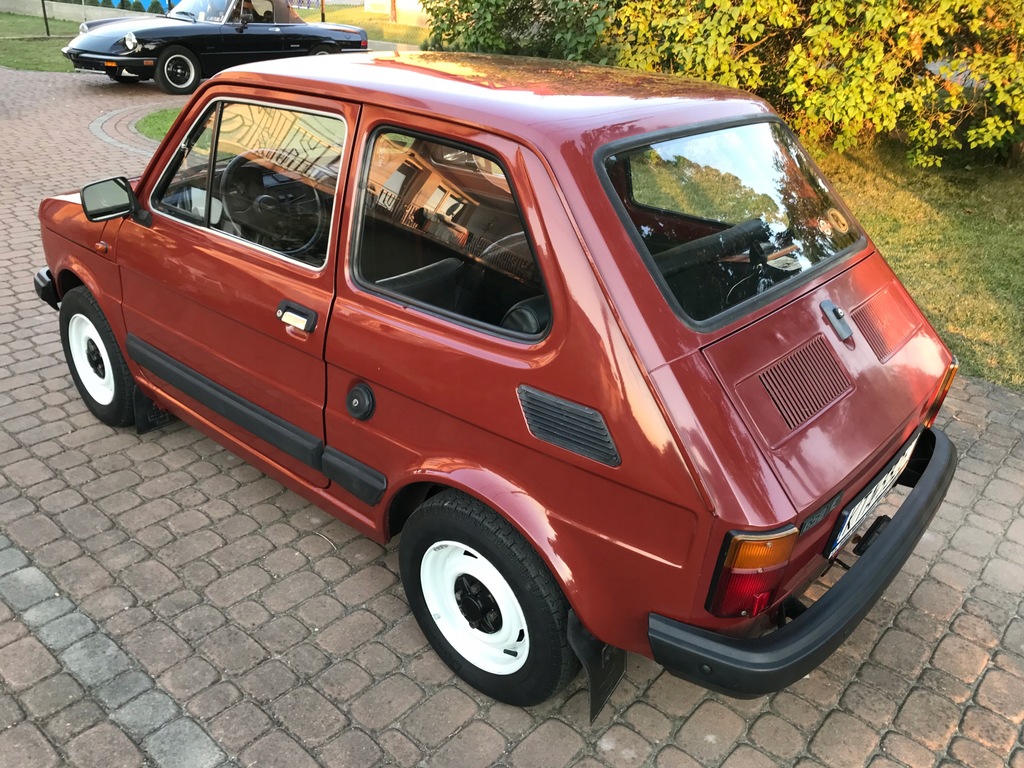 Śliczny Fiat 126p export z 1984r ST p4 7444907402