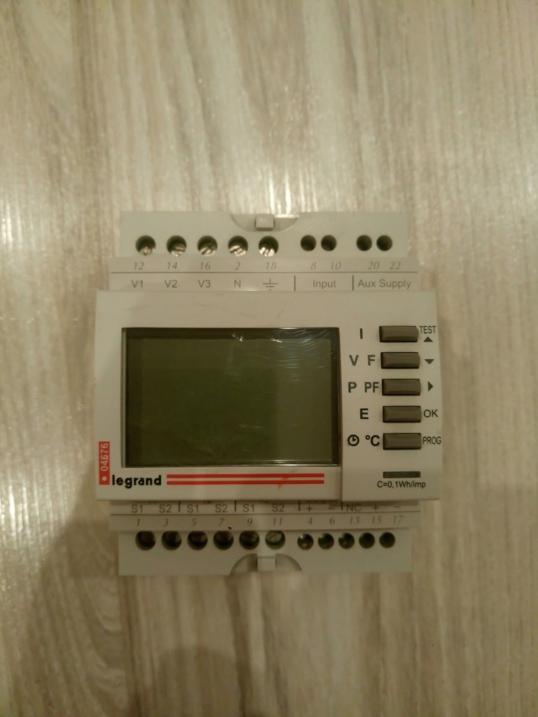 Analizator LEGRAND EMDX3 D41C RS485 04676