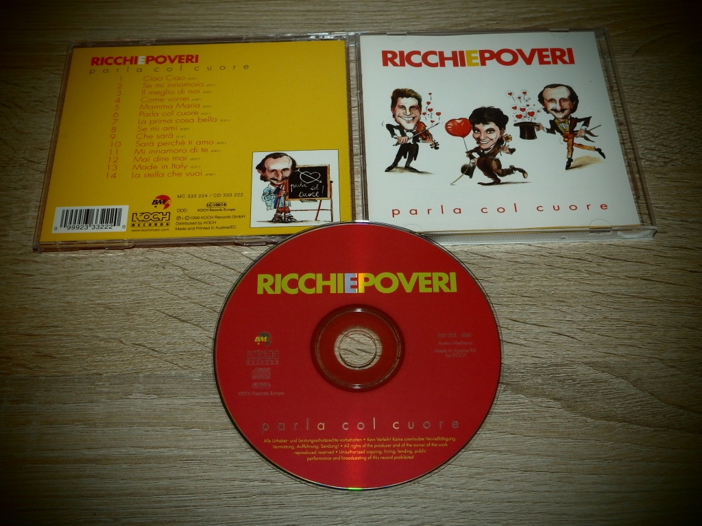 RICCHI E POVERI - PARLA COL CUORE ('99)