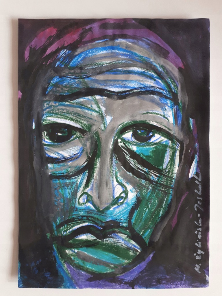 malarstwo współczesne, szkic, PORTRET 5