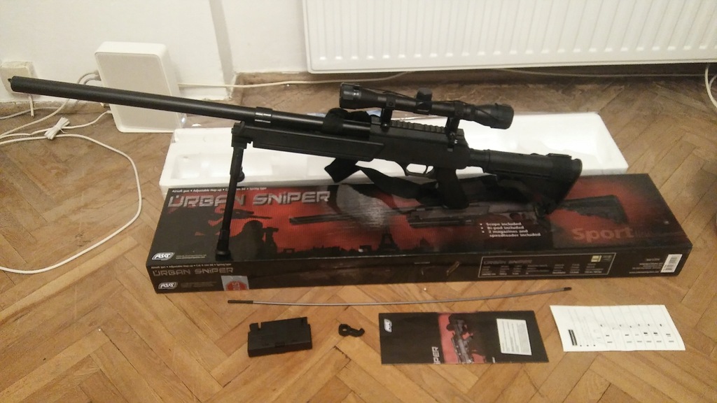 Replika ASG - (pseudo) snajperska Urban Sniper