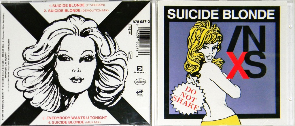 INXS - Suicide Blonde 1990 SINGIEL CD
