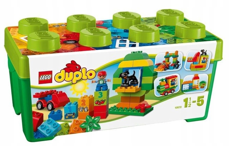 KLOCKI LEGO DUPLO 10572 DUŻE ZIELONE PUDEŁKO