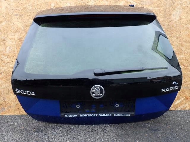 KLAPA TYŁ TYLNA KOMPLETN SKODA RAPID SPACEBACK 14R