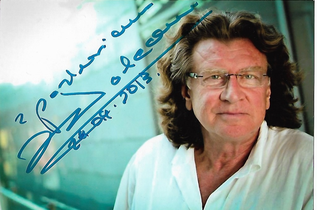 śp. Zbigniew Wodecki. Autograf