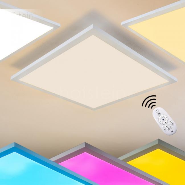 Lampa plafon 41W RGB kolor 60x60 PILOT ściemniacz