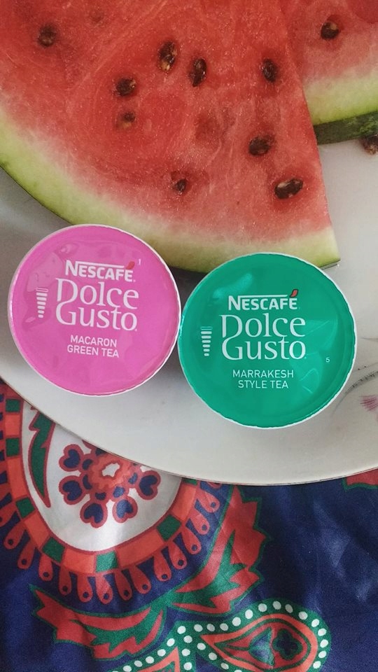 Dolce Gusto Macaron Green Tea (lot de 64 capsules) 