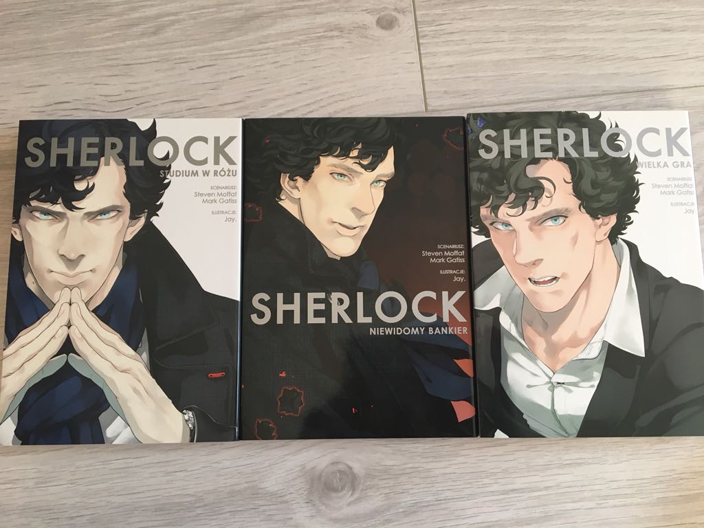 Sherlock manga, tomy 1-3