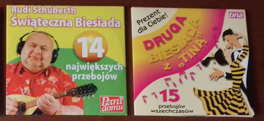 Płyty CD z gazet piosenki biesiadne Rudi Schubert