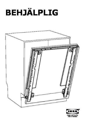 Behjalplig Zawias Szyna Zmywarka Ikea 502 913 70 7178622730 Oficjalne Archiwum Allegro