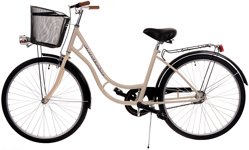 POLSKI ROWER MIEJSKI DAMSKI RETRO 26 DAMKA +KOSZ 6787127382