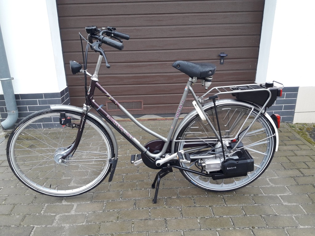 Rower z silnikiem SACHS 301A SPARTA MET Saxonette