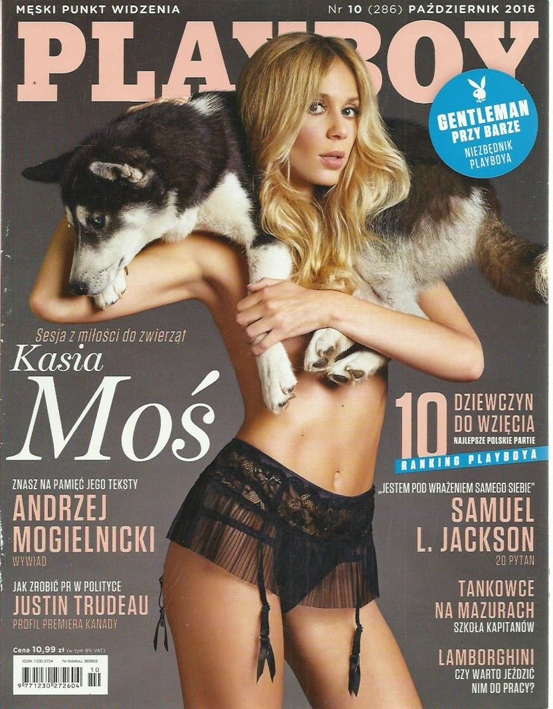 PLAYBOY  10 / 2016  KASIA MOŚ