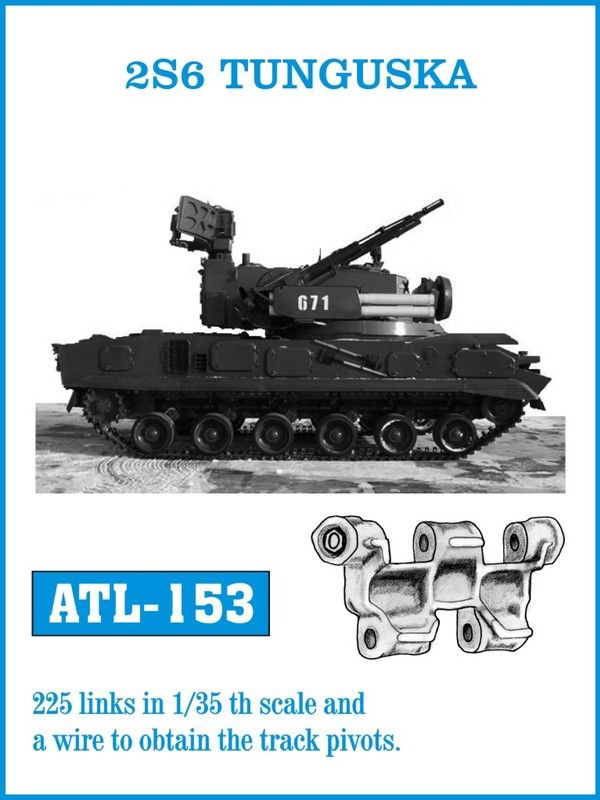 FRIULMODEL ATL 153 - 1:35 2S6 Tunguska gąsienice