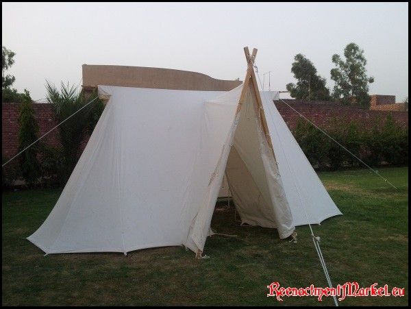 Saxony tent "Niord" with wood entry